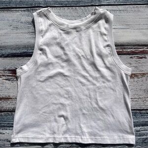 ✅ Urban Rebel Women’s White Sleeveless Crop Tank Top